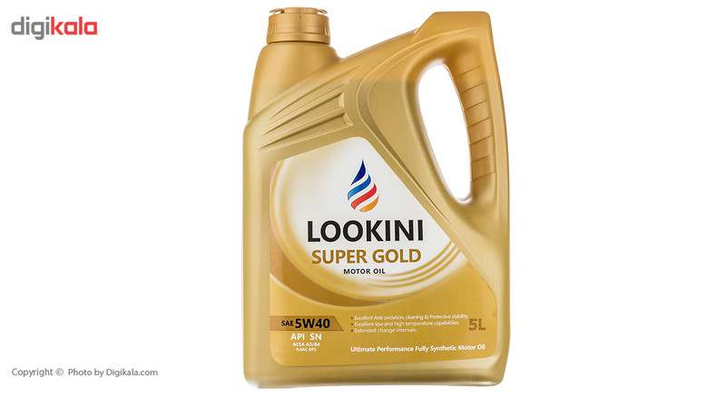 روغن موتور خودرو لوکینی مدل Super Gold حجم 5 لیتر