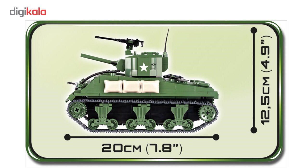 لگو کوبی مدل smallarmy-sherman M4A1