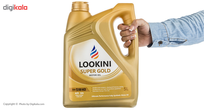 روغن موتور خودرو لوکینی مدل Super Gold حجم 5 لیتر