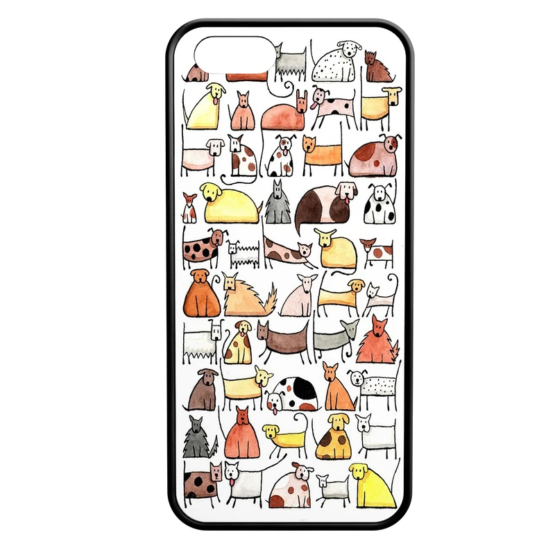 کاور طرح سگ ها کد 8990 مناسب برای گوشی موبایل اپل iphone 5/5s/se