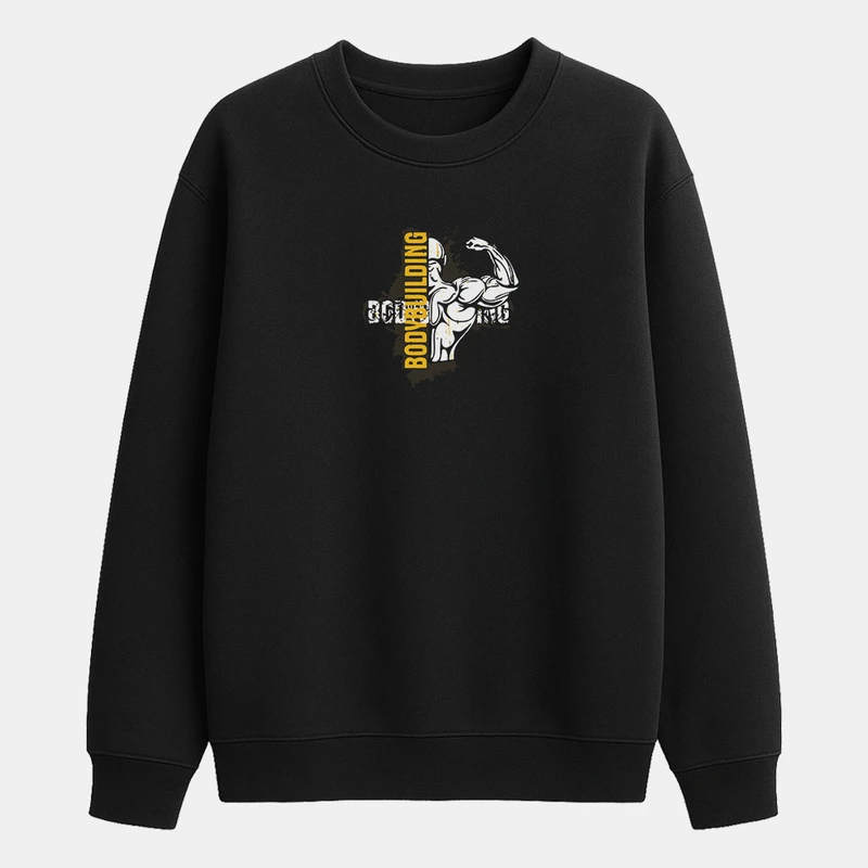 سویشرت ورزشی مردانه باهرپوش شرق مدل باشگاه بدنسازی اسپرت z572