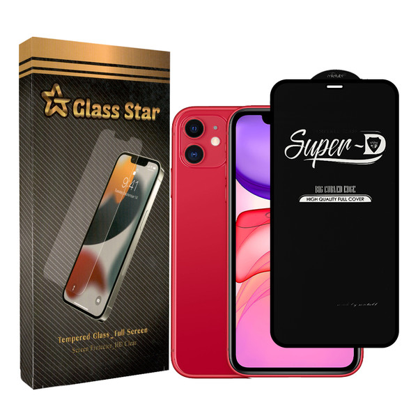  محافظ صفحه نمایش گلس استار مدل STAR-SUPER-D مناسب برای گوشی موبایل اپل iPhone 11/ XR