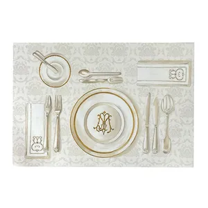 زیربشقابی مادام کوکو مدل Aleron بسته 4 عددی