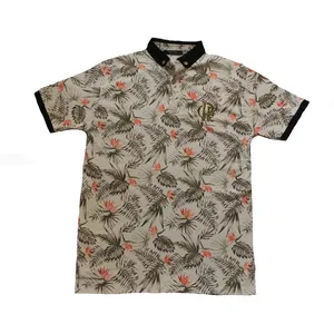پولوشرت آستین کوتاه مردانه مدل هاوایی کد T7089