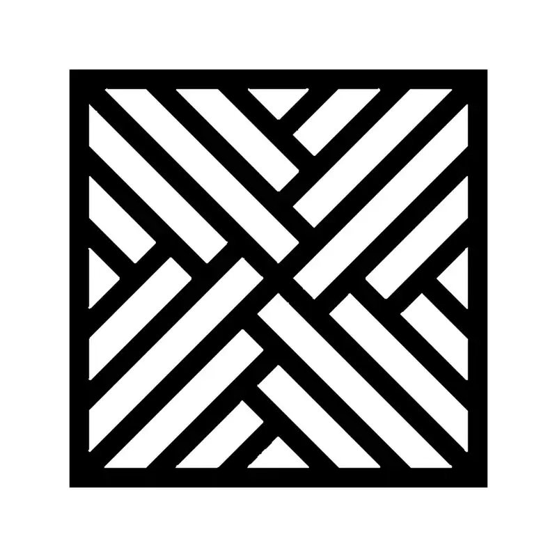 شابلون باتیس آرت طرح تذهیب کد 50-544