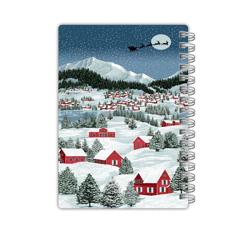 دفترچه یادداشت 40 برگ مدل کریسمس کد 189