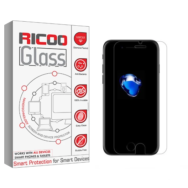 محافظ صفحه نمایش ریکوو مدل +HD مناسب برای گوشی موبایل اپل iPhone 7G
