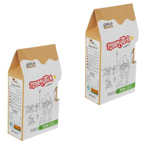 بیسکویت قلمی  رژیمی با طعم وانیل تلاش - 250 گرم بسته 2 عددی