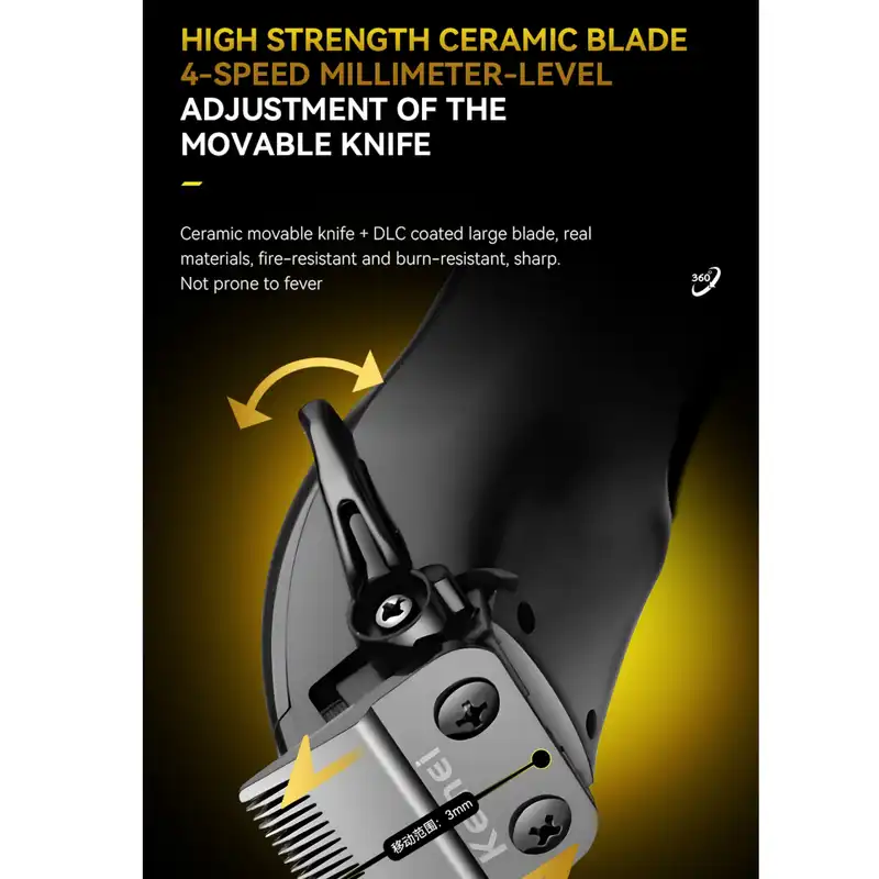 ماشین اصلاح موی سر و صورت شارژی کیمی مدل KM-1768