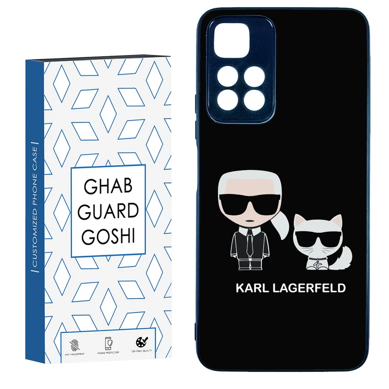 کاور قاب گارد گوشی طرح karl کد TPU-042 مناسب برای گوشی موبایل شیائومی Redmi Note 11 Pro Plus 5G 