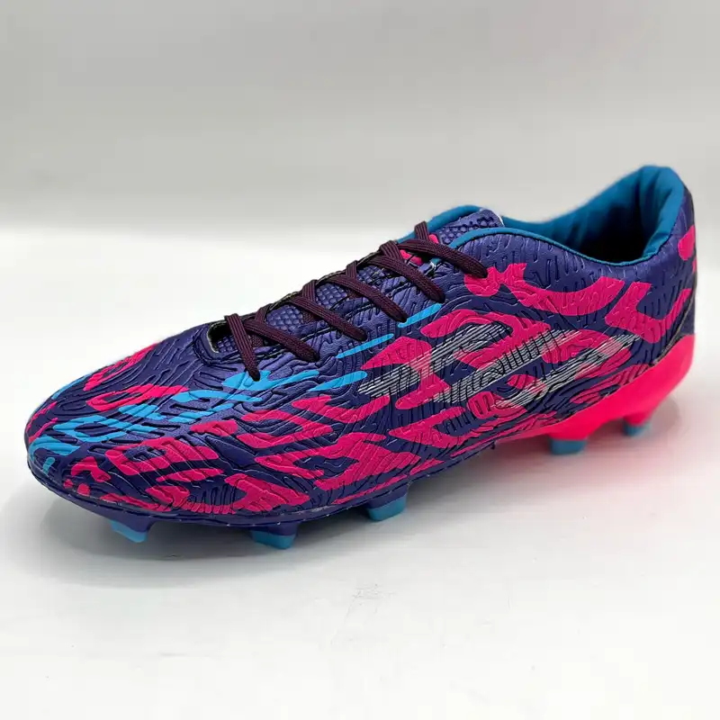 کفش فوتبال مردانه مدل توتال چمن طبیعی حرفه ای رنگ بنفش