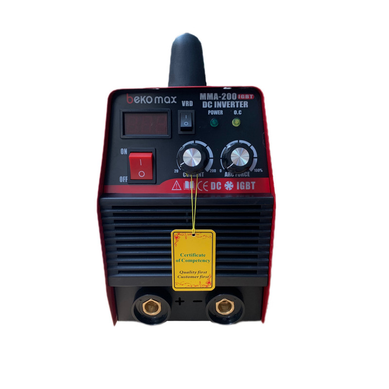 اینورتر جوشکاری 200 آمپر بکو مکس مدل MMA-200 اینورتر جوشکاری 200 آمپر بکو مکس مدل MMA-200
