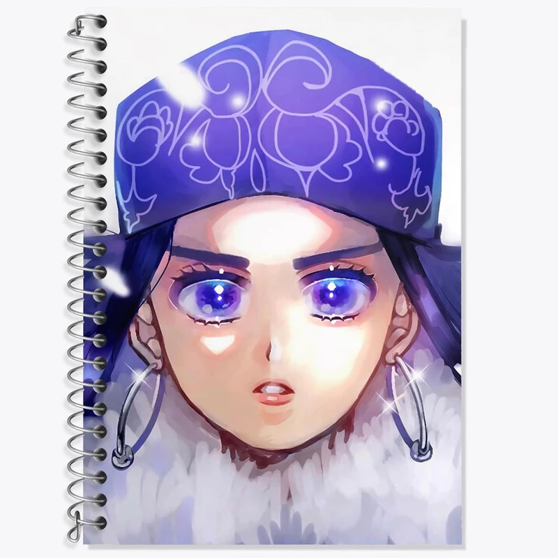 دفتر لغت 50 برگ خندالو مدل اسیرپا انیمه کامویی Kamuy کد 23710