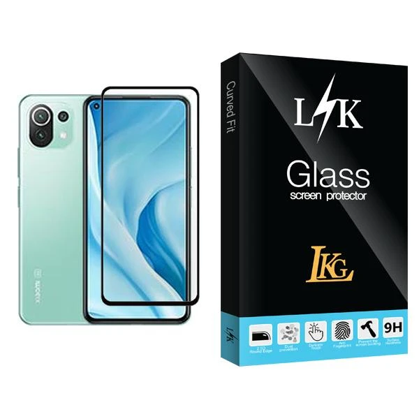 محافظ صفحه نمایش ال کا جی مدل LK Glass MIX001 مناسب برای گوشی موبایل شیائومی Mi 11 Lite 5G