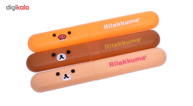 محافظ مسواک کودک ترانه مدل RILAKKUMA محافظ مسواک کودک ترانه مدل RILAKKUMA