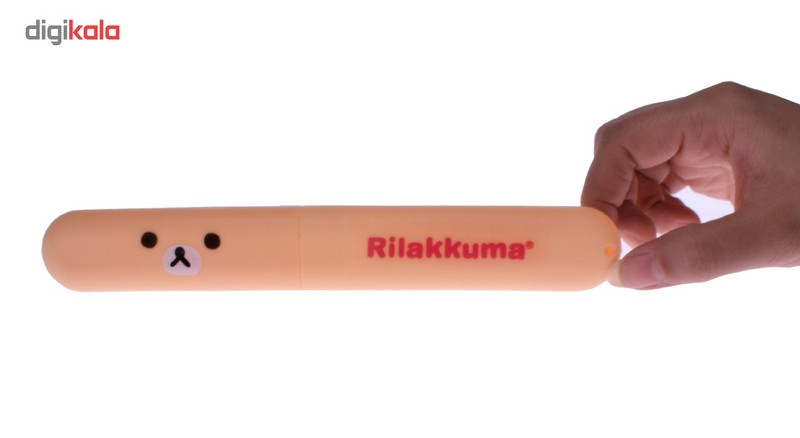 محافظ مسواک کودک ترانه مدل RILAKKUMA محافظ مسواک کودک ترانه مدل RILAKKUMA