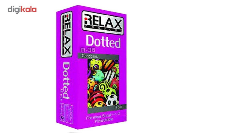 کاندوم خاردار ریلکس مدل DOTTED کد R37 بسته 12 عددی کاندوم خاردار ریلکس مدل DOTTED کد R37 بسته 12 عددی
