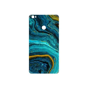 MAHOOT Turquoise marblewith golden streaks Cover Sticker for Xiaomi Mi Max