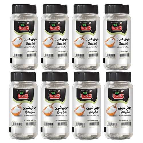 جوش شیرین گلها - 200 گرم بسته 8 عددی