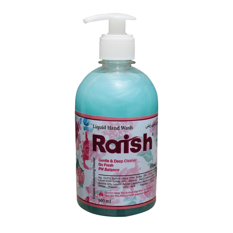 مایع دستشویی رایش مدل Bl-05 حجم 500 میلی لیتر
