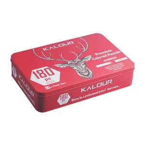 مداد رنگی 180 رنگ  کالور طرح گوزن