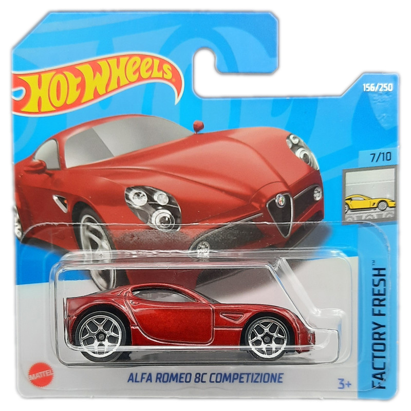 ماکت ماشین هات ویلز مدل ALFA ROMEO 8C COMPETIZIONE
