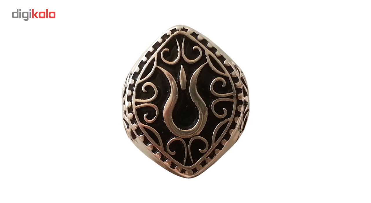 انگشتر نقره گالری مروارید کد 6721