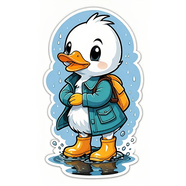 استیکر پارچه و لباس پاد آفرین طرح جوجه کد 720