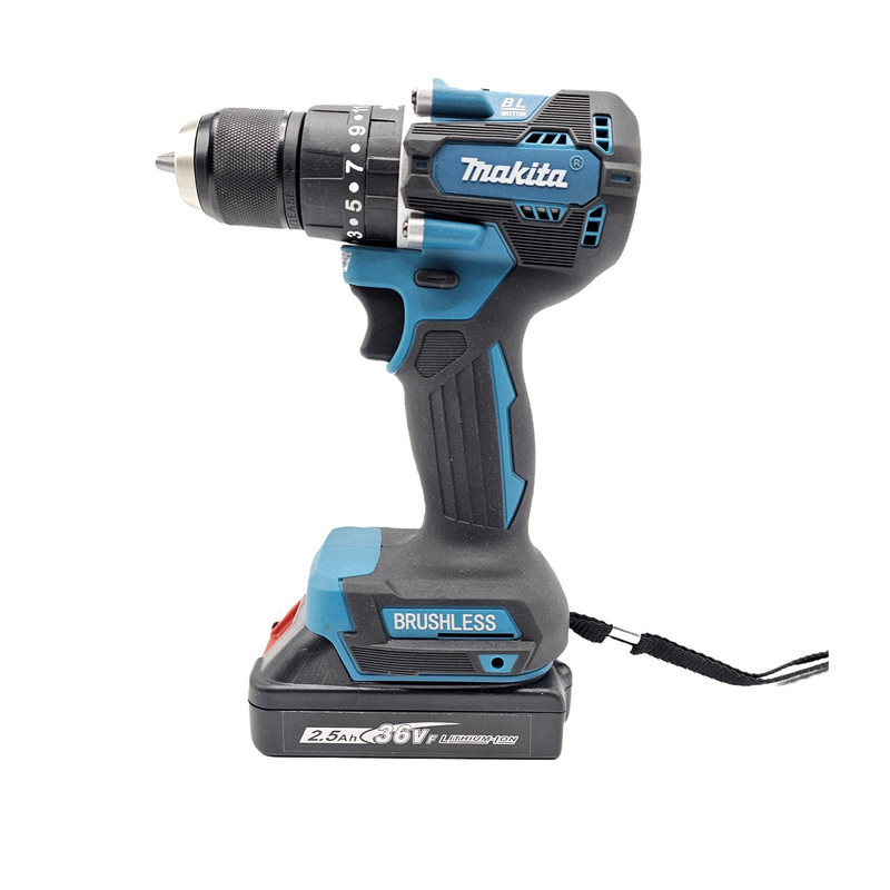 مجموعه 24 عددی  دریل پیچ گوشتی چکشی ماکیتا مدل براشلس کد 2