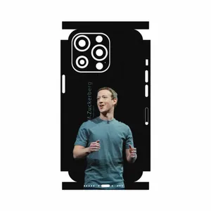 MAHOOT Mark-Zuckerberg-FullSkin Cover Sticker for Apple iphone 13 Pro