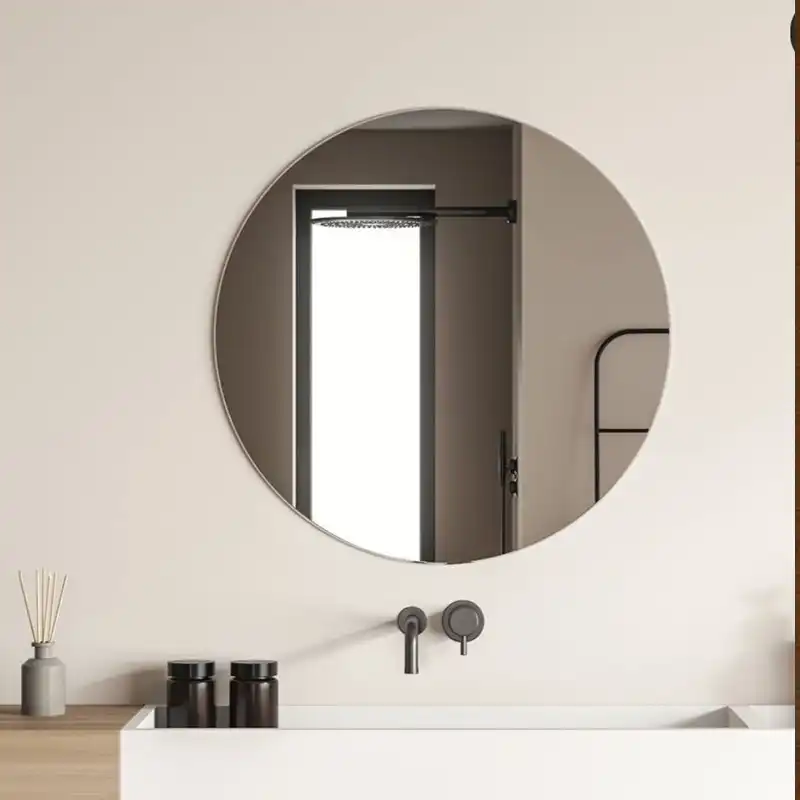 آینه سرویس بهداشتی الف طرح گرد کد S-55