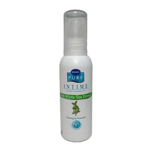 ژل بهداشتی بانوان پیور اینتایم مدل With White Tea Extract حجم 100 میلی لیتر