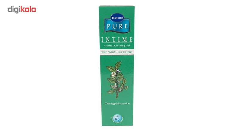 ژل بهداشتی بانوان پیور اینتایم مدل With White Tea Extract حجم 100 میلی لیتر