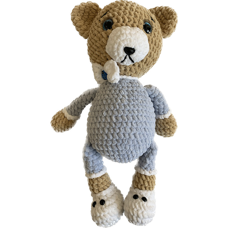 عروسک بافتنی مدل خرس کد 14