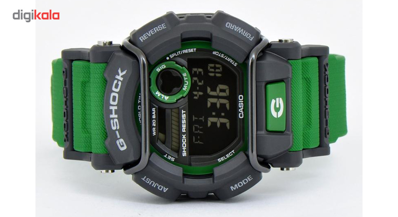 ساعت مچی دیجیتالی مردانه کاسیو جی شاک مدل GD-400-3DR