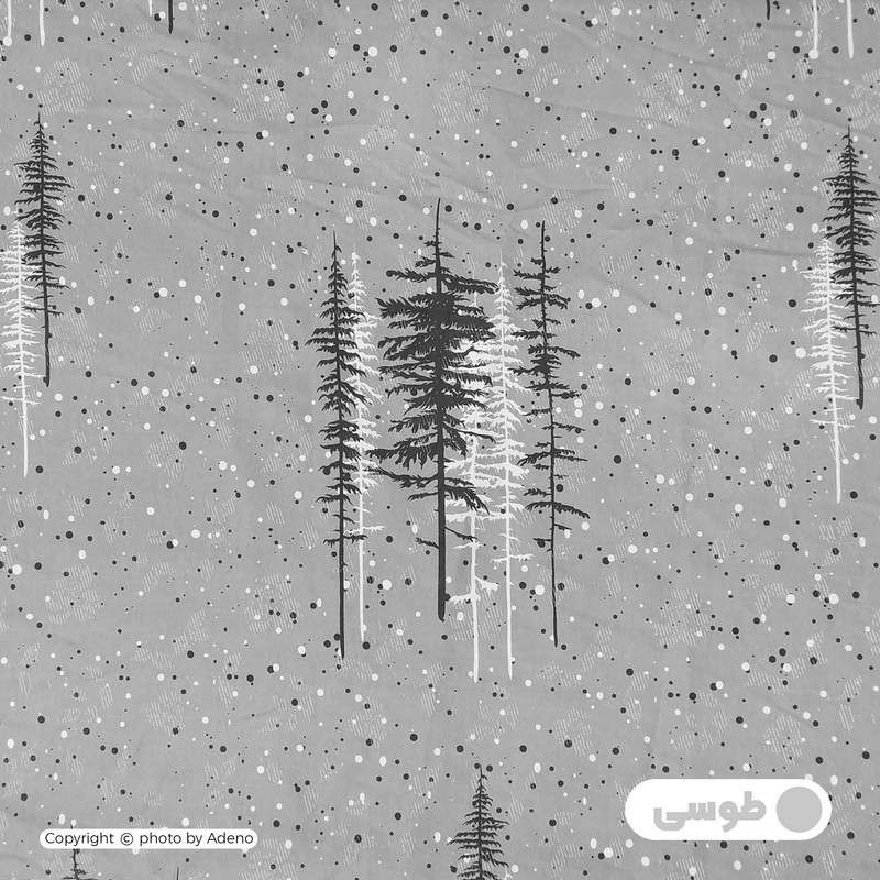 کاور لحاف آدنو مدل Pine کد IR165 دونفره سایز 220x240 سانتی متر