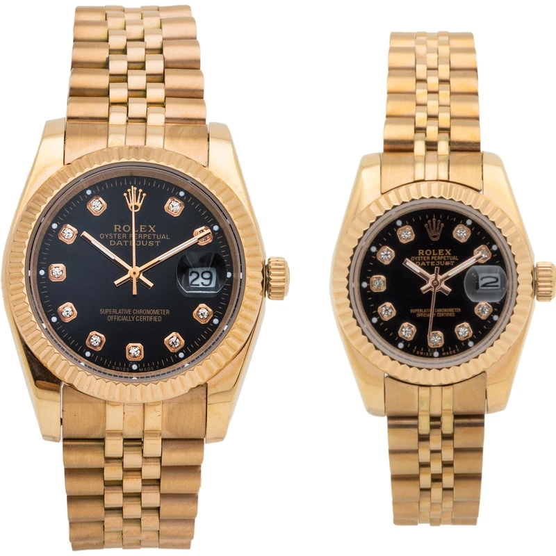 ساعت مچی عقربه ای زنانه و مردانه مدل دیت جاست کد D14042ES