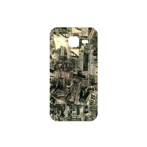 MAHOOT Collage of Skyscraper Cover Sticker for Samsung Galaxy Core Prime