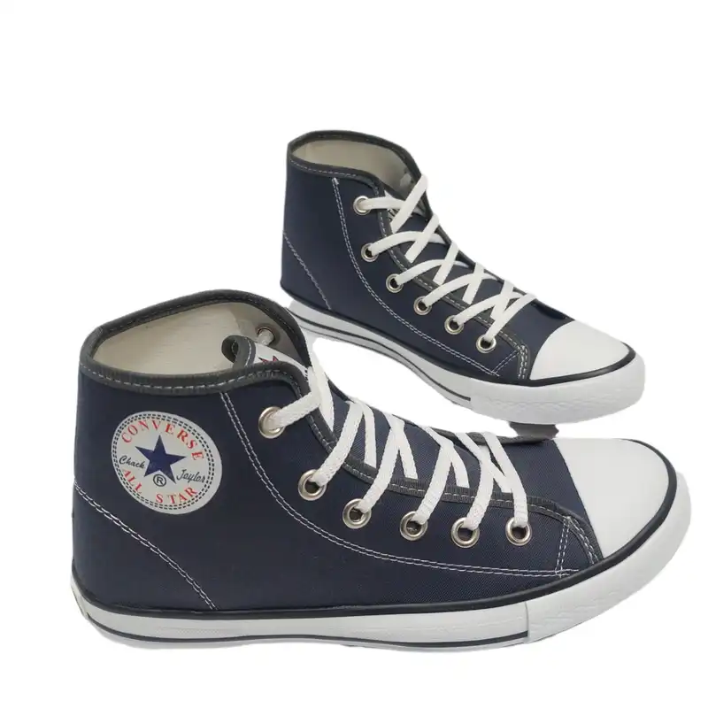 کفش راحتی مدل  آل استار ساقدار رنگ طوسی