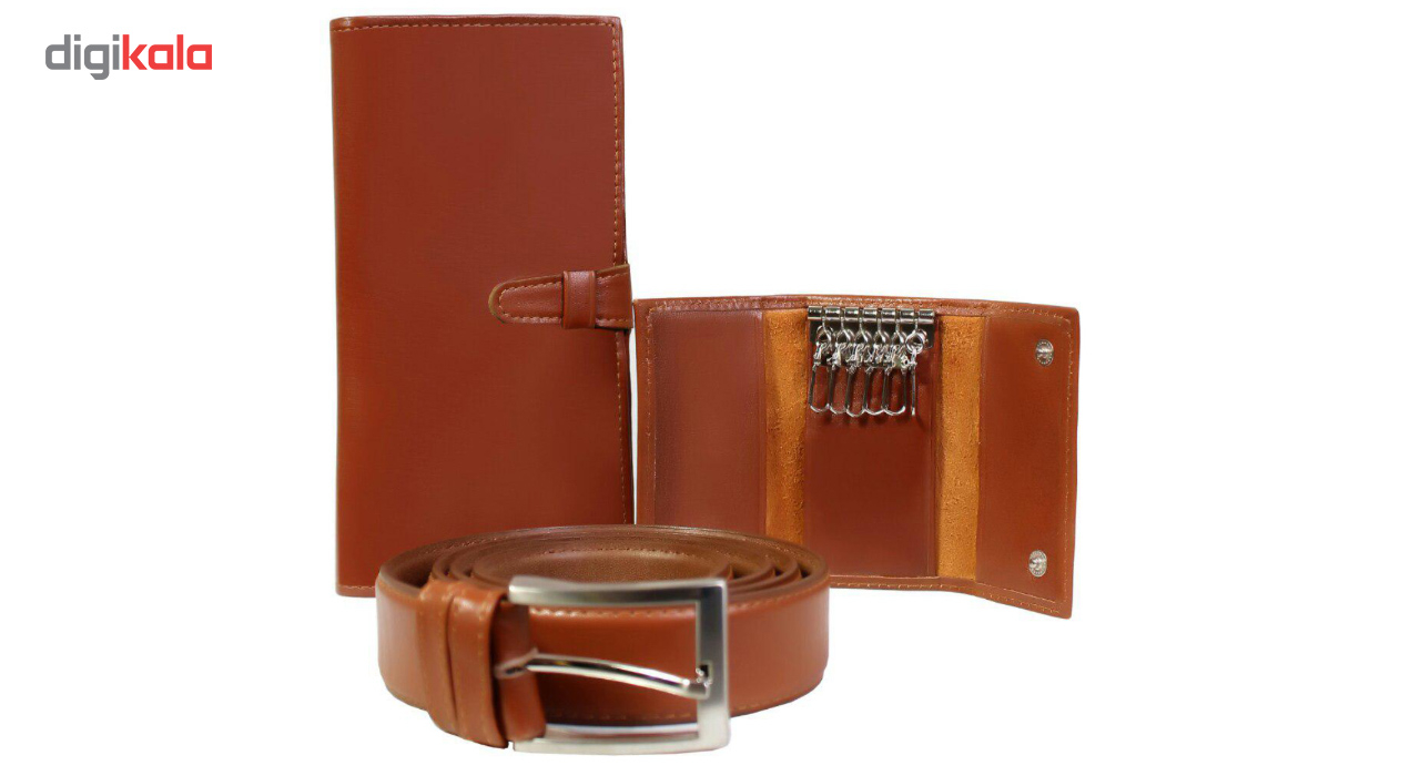 ست هدیه چرم ناب کد K312