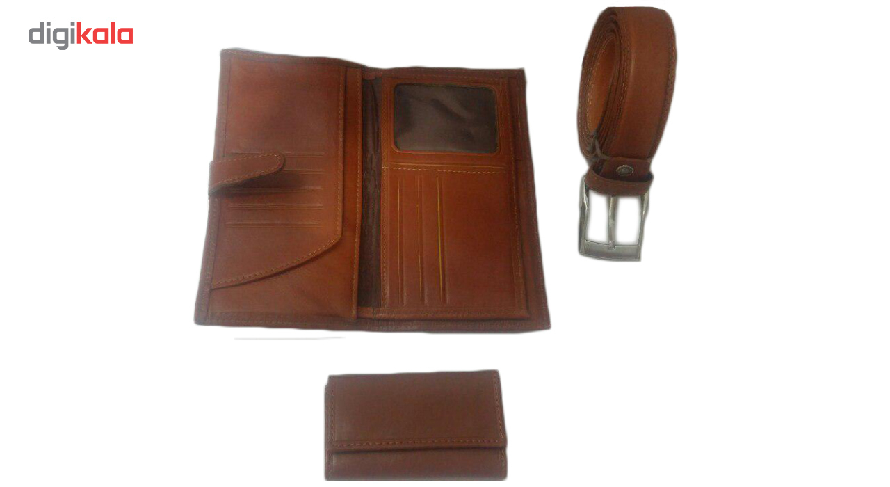 ست هدیه چرم ناب کد K312