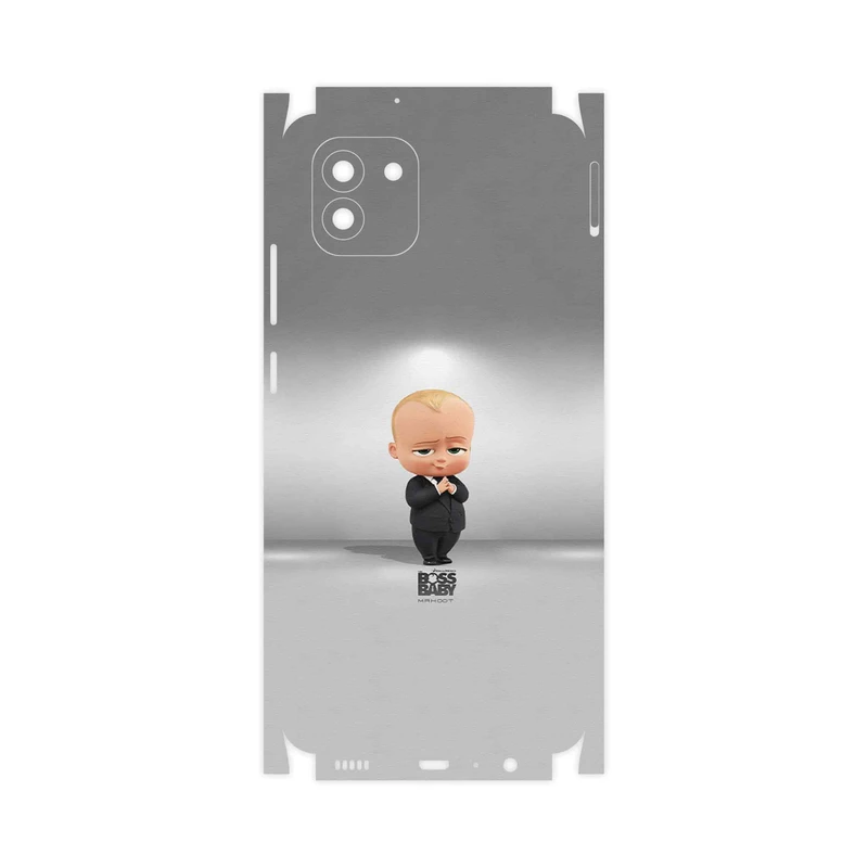برچسب پوششی ماهوت مدل The Boss Baby-FullSkin مناسب برای گوشی موبایل سامسونگ Galaxy A03