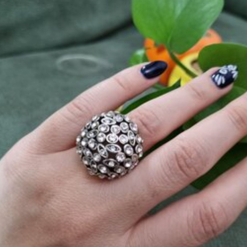 انگشتر زنانه مدل گنبدی کد AG9029 انگشتر زنانه مدل گنبدی کد AG9029