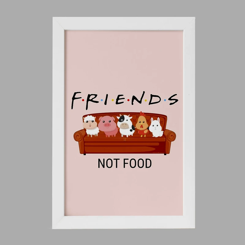 تابلو خندالو مدل حمایت از حیوانات کد 27372