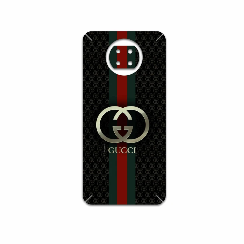 برچسب پوششی ماهوت مدل GUCCI-Logo مناسب برای گوشی موبایل شیائومی Redmi Note 9T