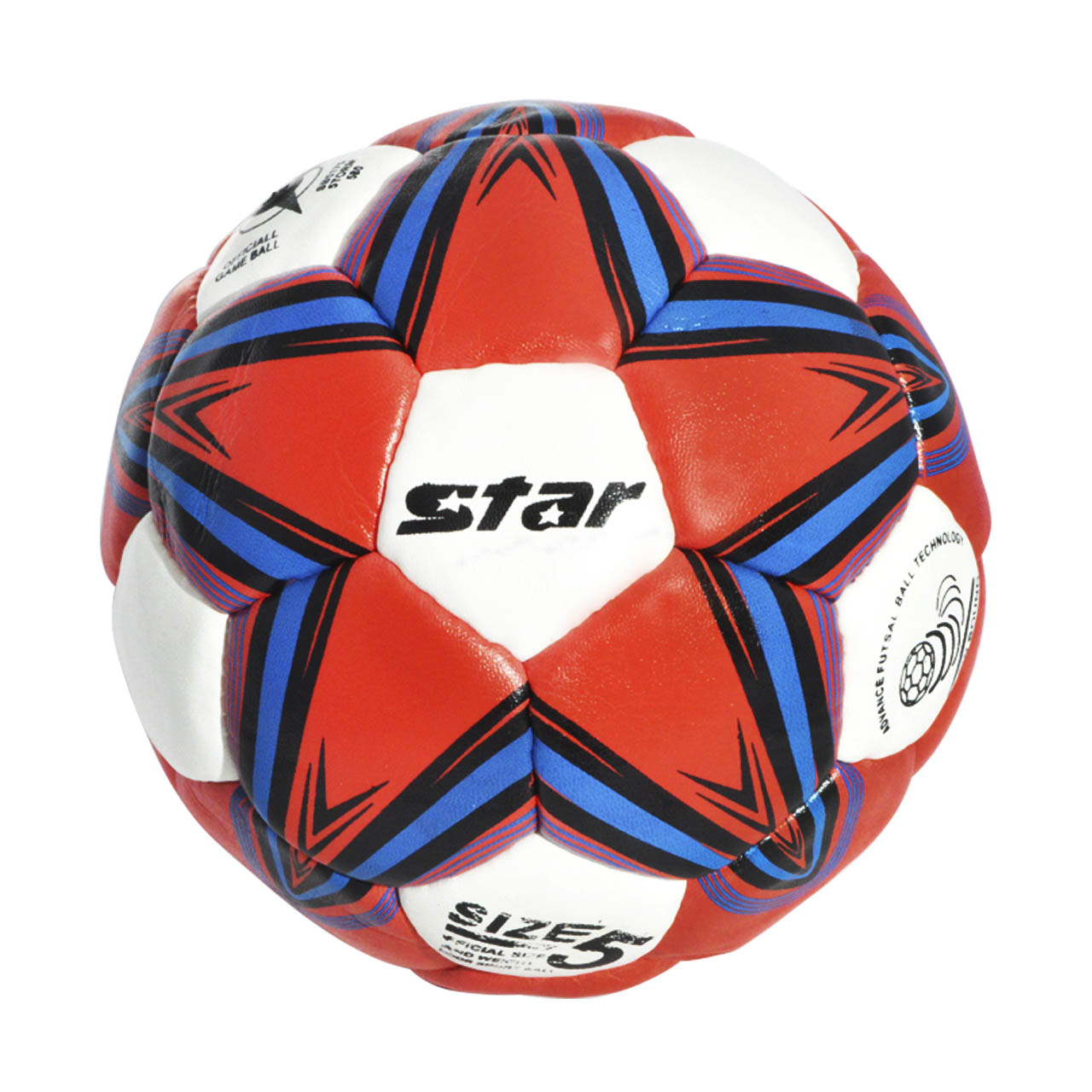 توپ فوتبال مدل استار قرمز سایز 5