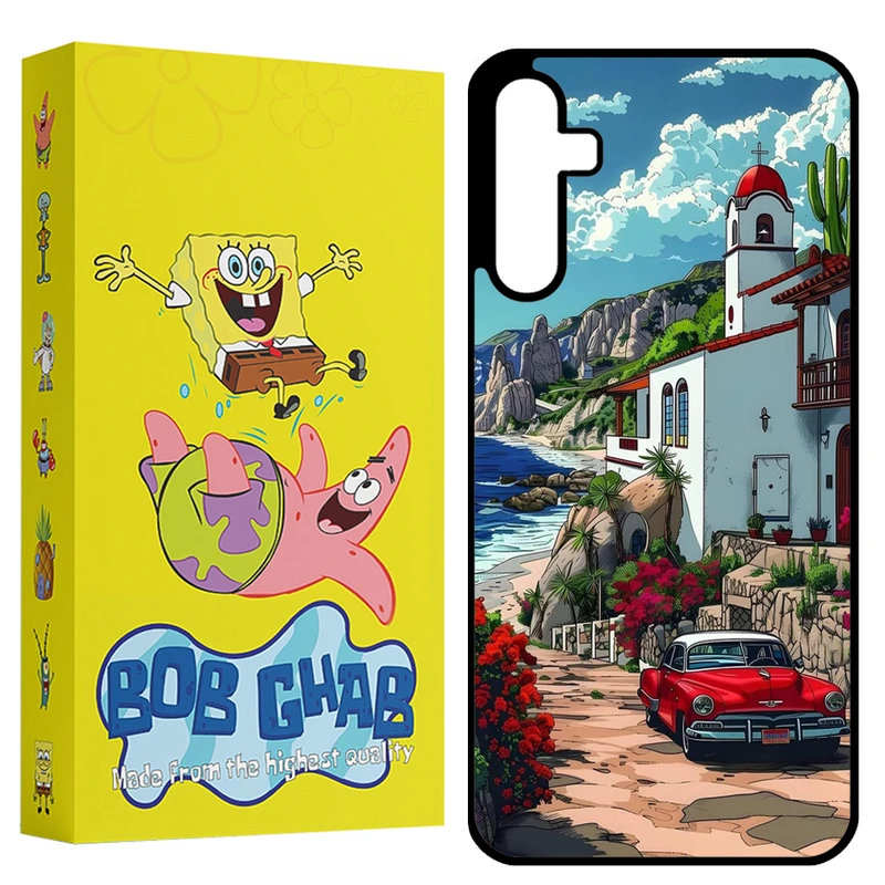 کاور باب قاب طرح ماشین مدل BCPA35 مناسب برای گوشی موبایل سامسونگ Galaxy A35 5G