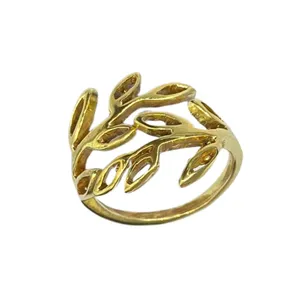 انگشتر زنانه مدل برگ