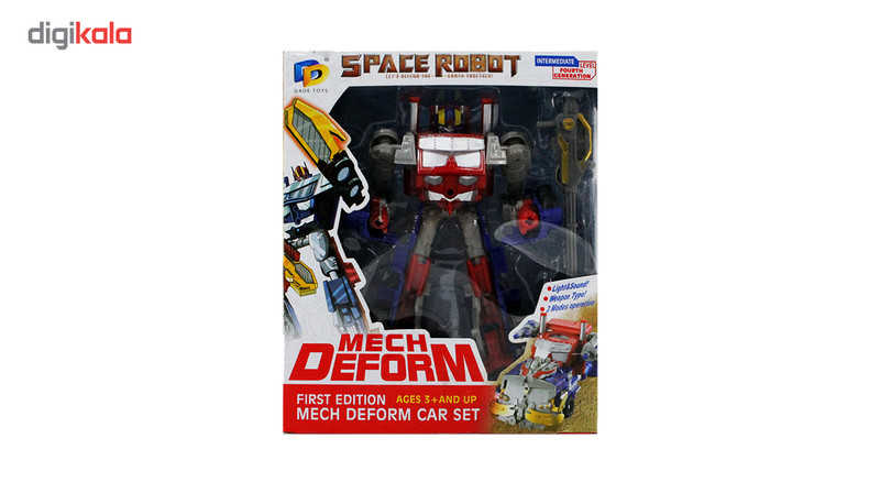 ربات اسباب بازی تبدیل شونده مدل Mech Deform