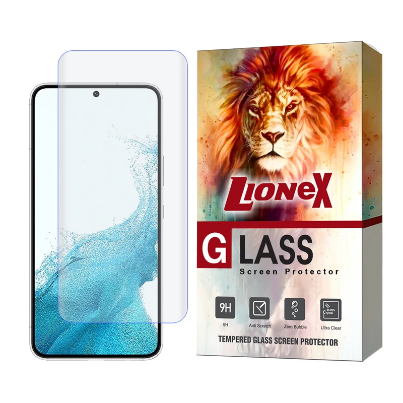 محافظ صفحه نمایش یووی لایونکس مدل UVLIGHTL مناسب برای گوشی موبایل سامسونگ Galaxy S22 5G